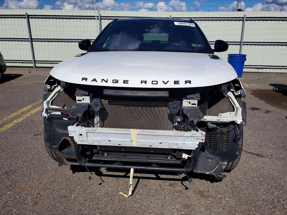 2019 Land rover Range rover velar VIN SALYL2EX0KA236018 COPART salvage auction — FRONT END, Pa - Certificate Of Salvage, sold $3,600 on 2026-07-24 (photo 5)