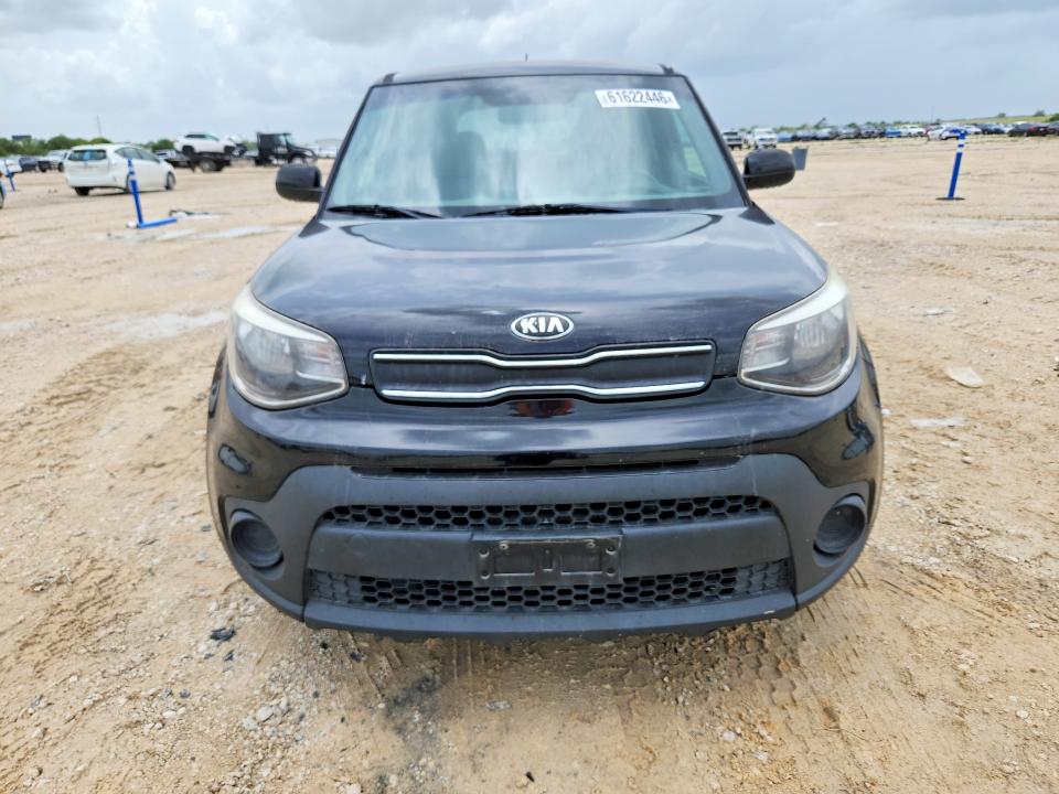 2017 Kia Soul VIN KNDJN2A29H7421431 COPART salvage auction — FRONT END, TX - CERTIFICATE OF TITLE, sold $1,250 on 2026-07-30 (photo 5)
