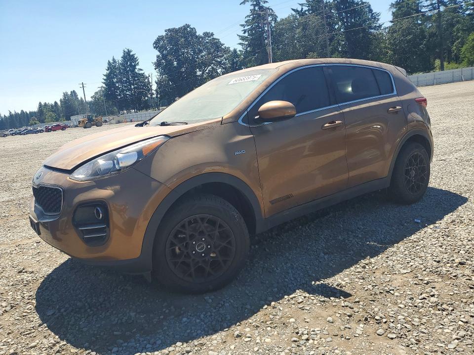 2017 Kia Sportage VIN KNDPMCAC8H7130124 COPART salvage auction — MECHANICAL, Wa - Vehicle Cert Of Ownership-Titl, sold $1,600 on 2026-07-31 (photo 1)