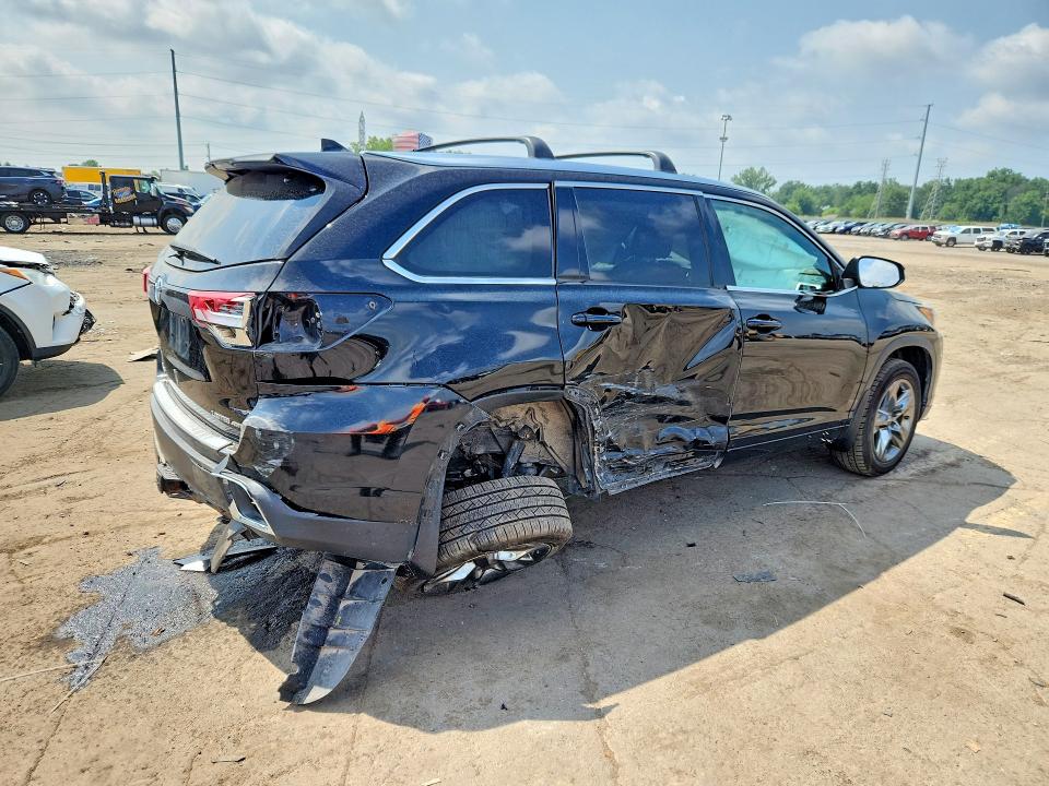 2018 Toyota Highlander VIN 5TDDZRFH4JS843058 COPART salvage auction — SIDE, Mi - Certificate Of Title, sold $11,500 on 2026-07-31 (photo 3)