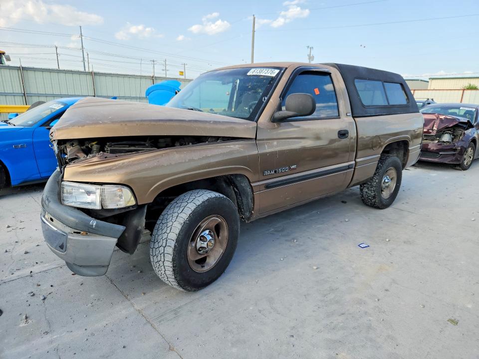 2001 Dodge Ram VIN 1B7HC16Y11S156759 COPART salvage auction — FRONT END, Tx - Salvage Vehicle Title, sold $175 on 2026-07-31 (photo 1)