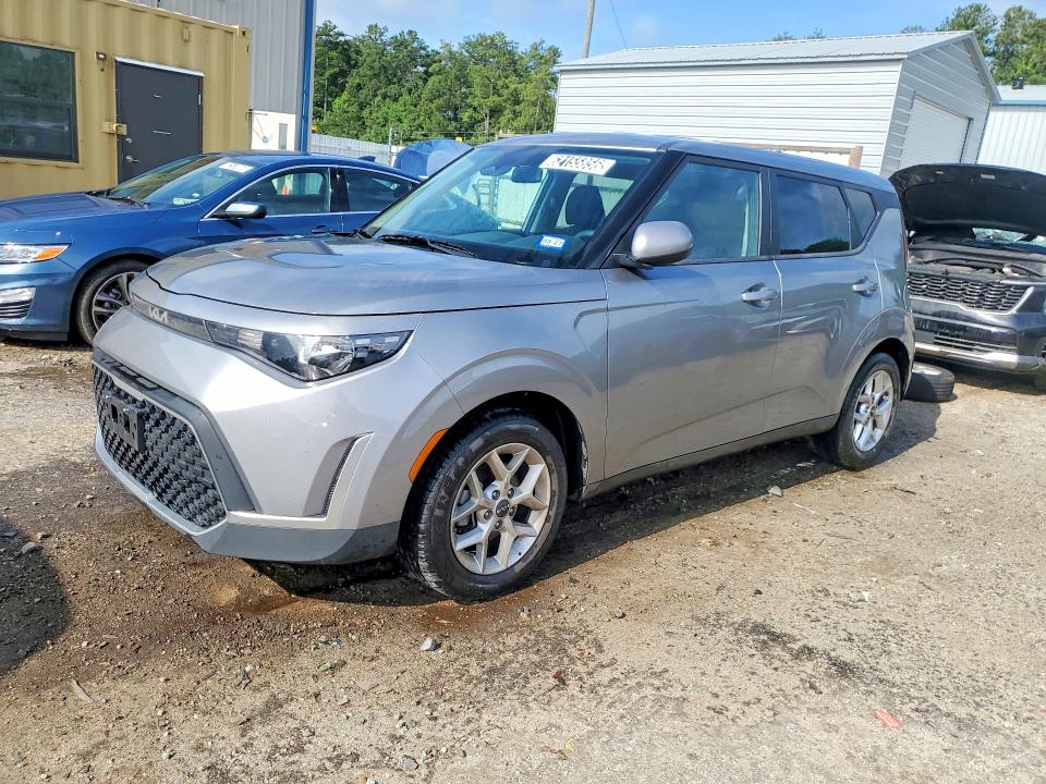 2025 Kia Soul VIN KNDJ23AU9S7943371 COPART salvage auction — REAR END, Tx - Certificate Of Title, sold $6,900 on 2026-07-29 (photo 1)