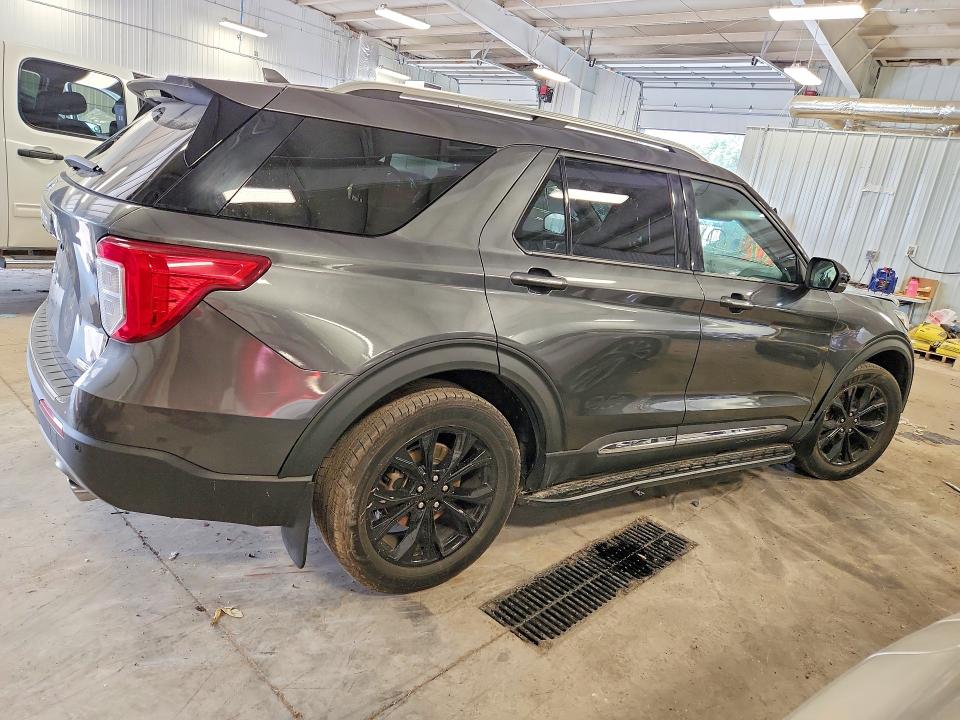 2020 Ford Explorer VIN 1FMSK8FH3LGC91115 COPART salvage auction — FRONT END, Mn - Cert Of Title-Prior Salvage, sold $2,750 on 2026-07-30 (photo 3)