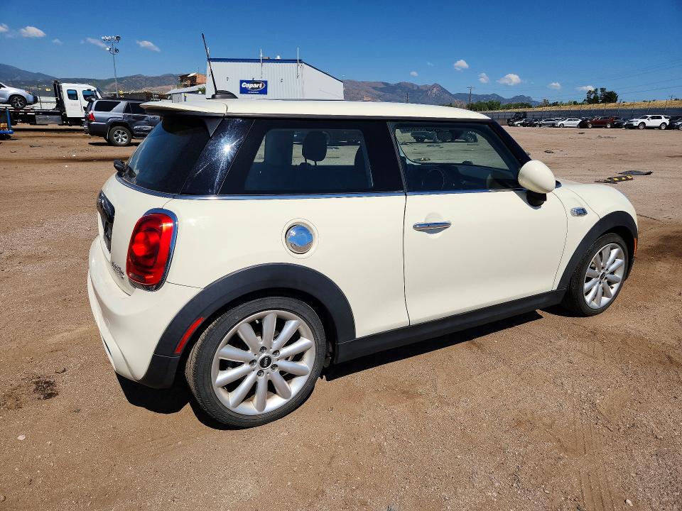 2015 Mini Cooper VIN WMWXP7C51F2A37033 COPART salvage auction — HAIL, Co - Certificate Of Title, sold $5,900 on 2026-08-03 (photo 3)