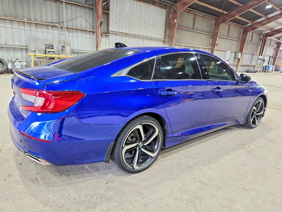2022 Honda Accord VIN 1HGCV1F39NA121831 COPART salvage auction — SIDE, La - Cert Of Title-Salvage, sold $9,000 on 2026-08-21 (photo 3)