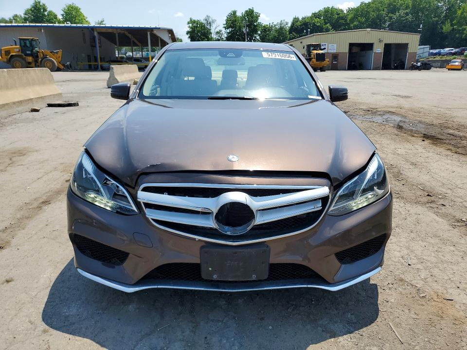 2016 Mercedes-benz E-klasse VIN WDDHF8JB1GB236368 COPART salvage auction — FRONT END, Ct - Cert Of Title-Salvage, sold $10,100 on 2026-08-20 (photo 5)