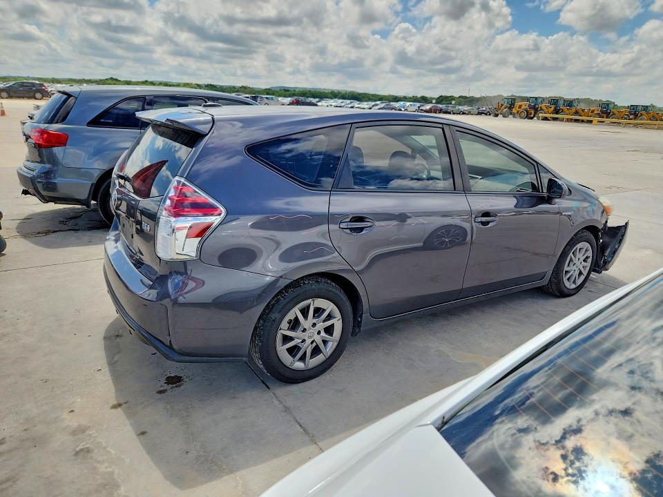 2016 Toyota Prius VIN JTDZN3EU9GJ055041 COPART salvage auction — FRONT END, Tx - Salvage Vehicle Title, sold $1,250 on 2026-07-27 (photo 3)
