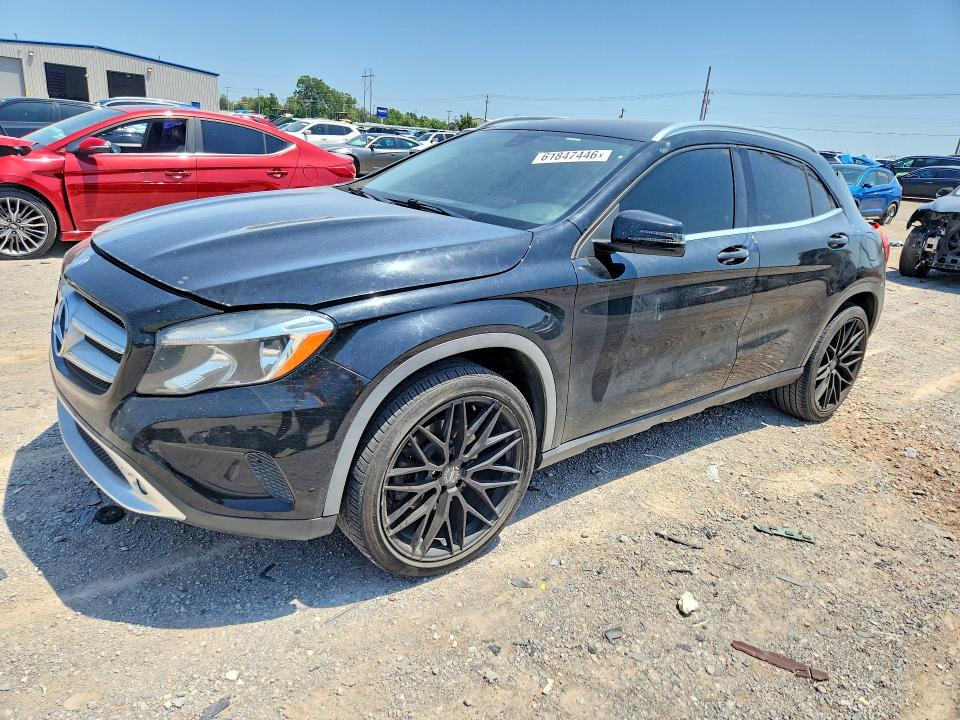2015 Mercedes-benz Gla-class VIN WDCTG4EB2FJ128473 COPART salvage auction — REAR END, OK - CERTIFICATE OF TITLE, sold $100 on 2026-07-28 (photo 1)