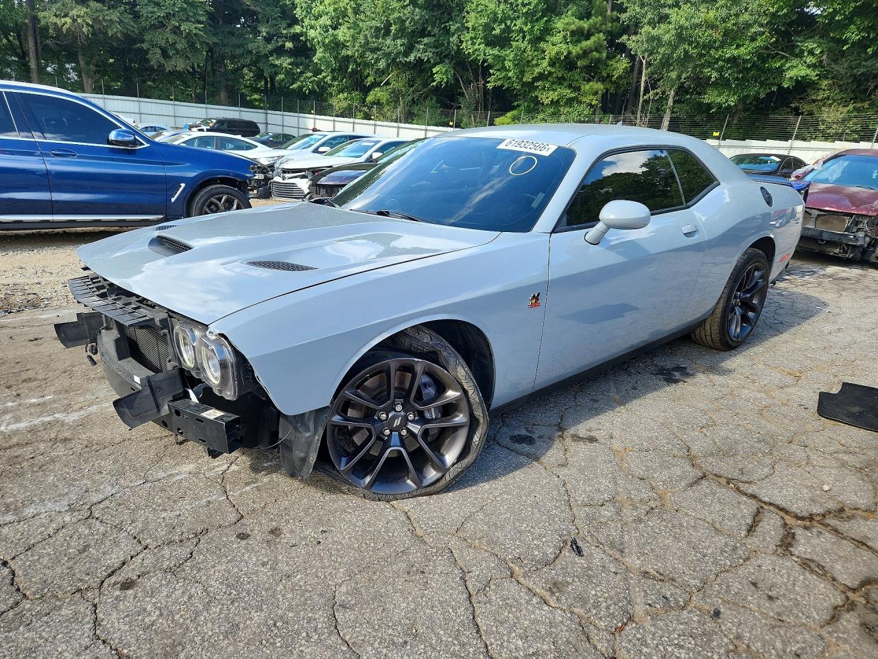2021 Dodge Challenger VIN 2C3CDZFJ9MH617652 — COPART salvage auction photo