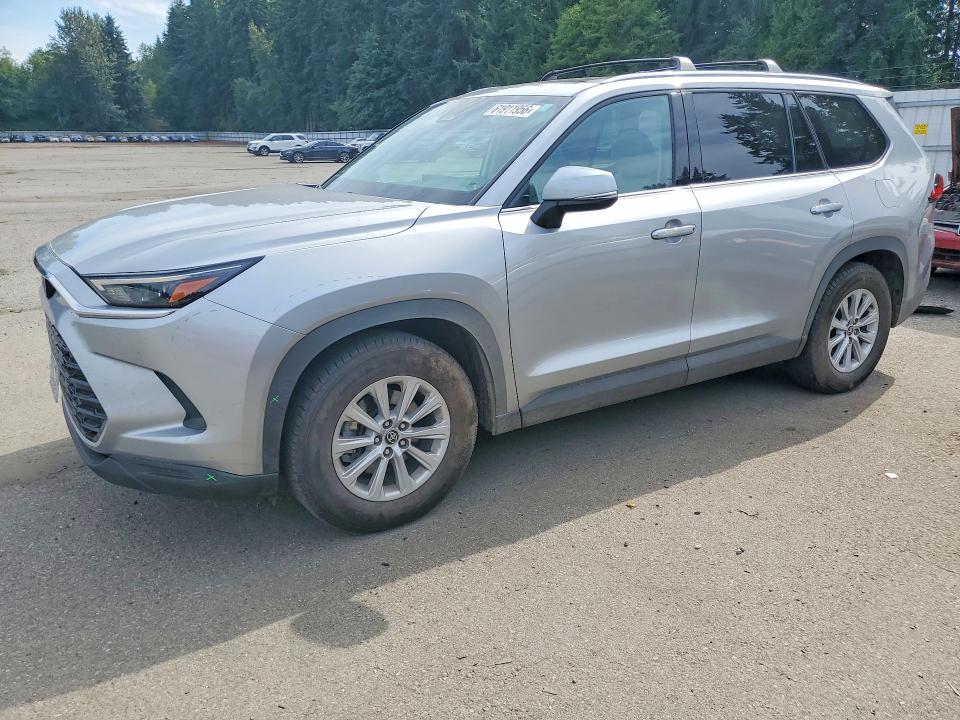 2024 Toyota Highlander VIN 5TDAAAB53RS055617 COPART salvage auction — ROOF, Wa - Bill Of Sale, sold $2,100 on 2026-07-27 (photo 1)