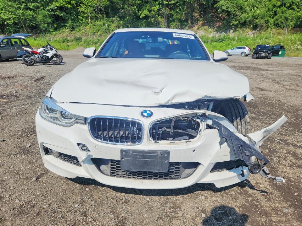 2016 BMW 3er VIN WBA8E3G53GNT76399 COPART salvage auction — FRONT END, Ny - Mv-907A Salvage Certificate, sold $1,350 on 2026-08-06 (photo 5)