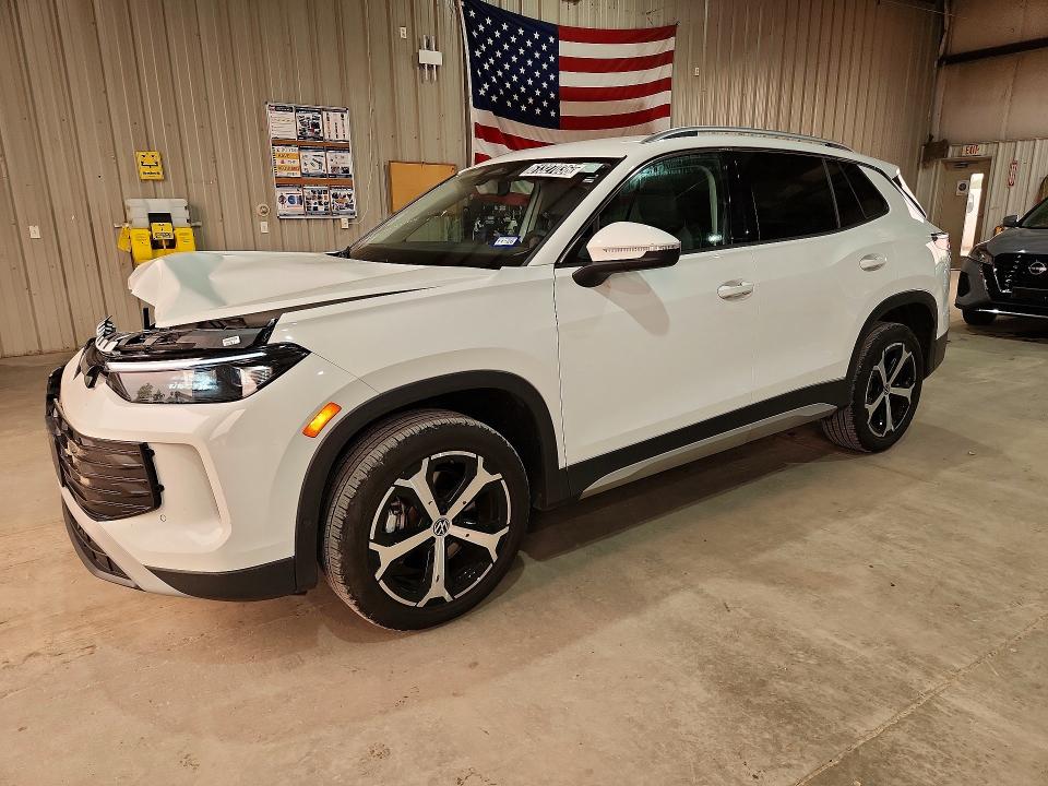 2026 Volkswagen Tiguan VIN 3VVER7RM7TM038421 COPART salvage auction — FRONT END, TX - CERTIFICATE OF TITLE, sold $12,600 on 2026-07-27 (photo 1)