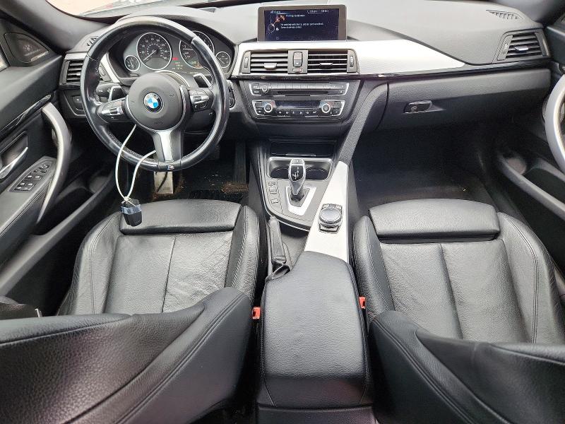 2014 BMW 3er VIN WBA3X5C5XED557928 COPART salvage auction — FRONT END, Co - Salvage Title, sold $550 on 2026-07-29 (photo 8)