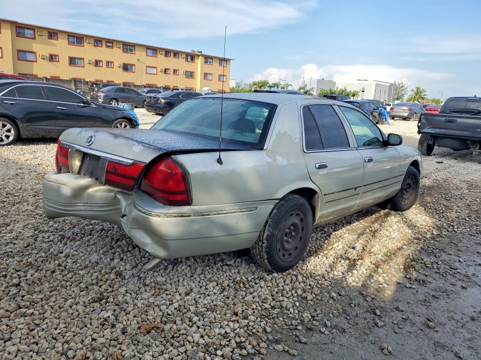 2005 Mercury Grand marquis VIN 2MEFM74W45X639611 COPART salvage auction — REAR END, Fl - Cert Of Title Slvg Rebuildable, sold $475 on 2026-07-31 (photo 3)