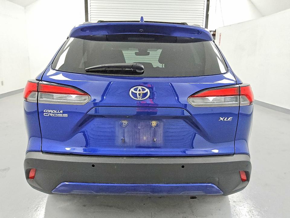 2022 Toyota Corolla cross VIN 7MUDAAAG7NV035418 COPART salvage auction — FRONT END, Tx - Certificate Of Title, sold $275 on 2026-07-28 (photo 6)