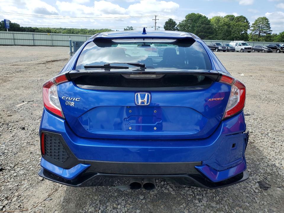 2019 Honda Civic VIN SHHFK7G48KU219393 COPART salvage auction — FRONT END, Ar - Certificate Of Title, sold $6,000 on 2026-07-29 (photo 6)
