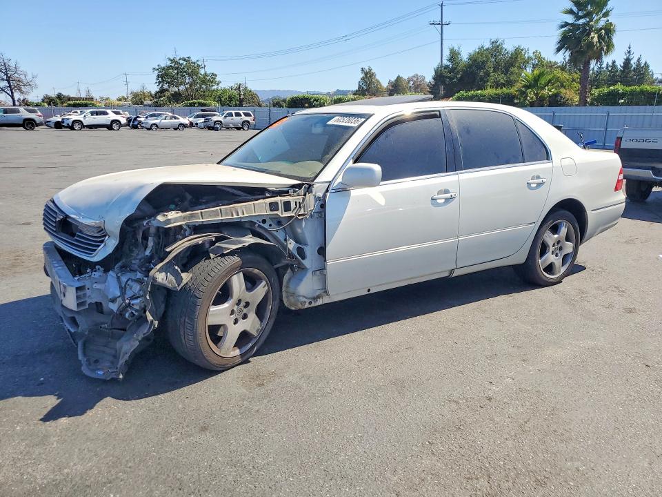 2005 Lexus Ls 430 VIN JTHBN36FX55027707 COPART salvage auction — FRONT END, Ca - Salvage Certificate, sold $60 on 2026-07-23 (photo 1)