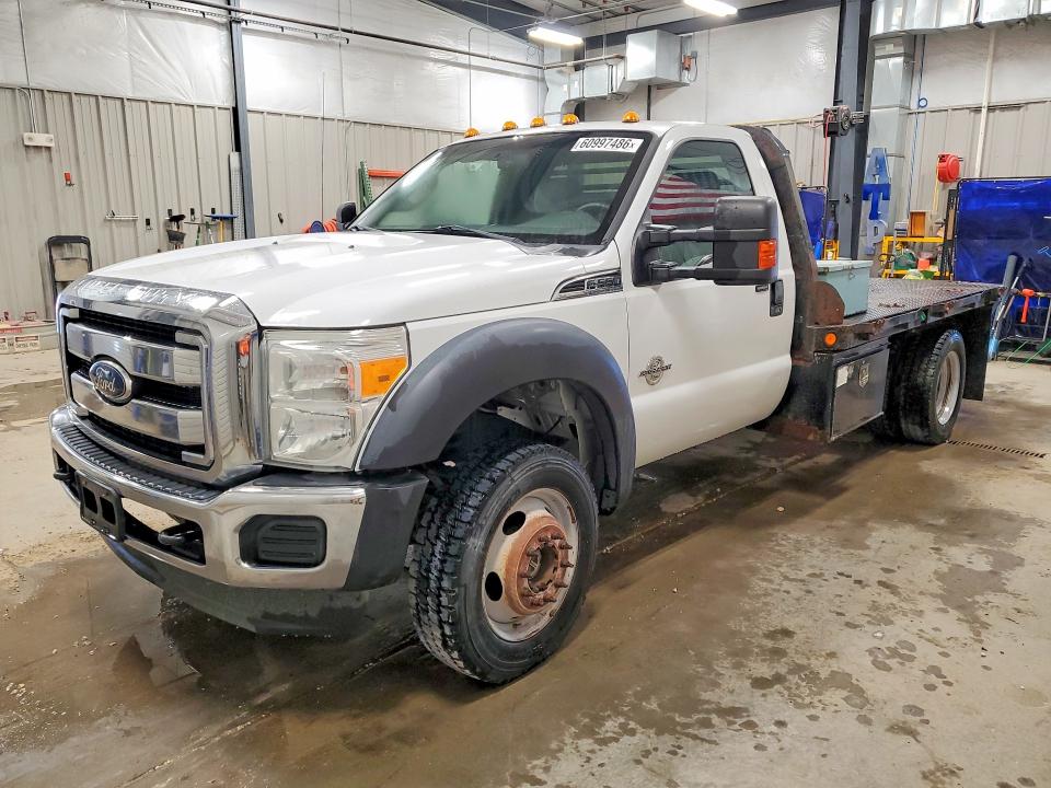 2012 Ford F-550 super duty VIN 1FDUF5HT2CEA35301 COPART salvage auction — NORMAL WEAR, WY - CERTIFICATE OF TITLE, sold $700 on 2026-07-29 (photo 1)