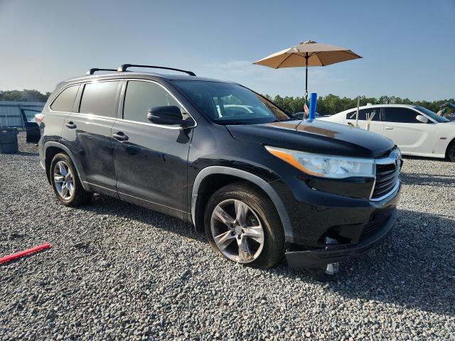 2016 Toyota Highlander VIN 5TDDKRFH2GS246472 COPART salvage auction — SIDE, FL - CERT OF TITLE SLVG REBUILDABLE, sold $150 on 2026-07-24 (photo 4)
