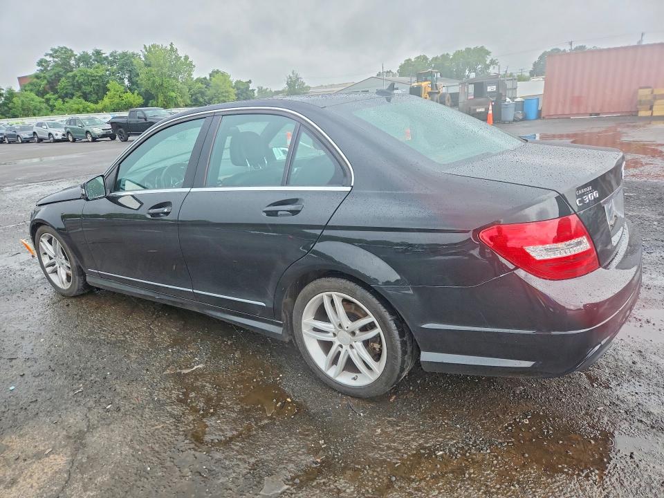 2013 Mercedes-benz C-klasse VIN WDDGF8AB8DR276753 COPART salvage auction — FRONT END, Ct - Cert Of Title-Salvage, sold $1,100 on 2026-07-28 (photo 2)