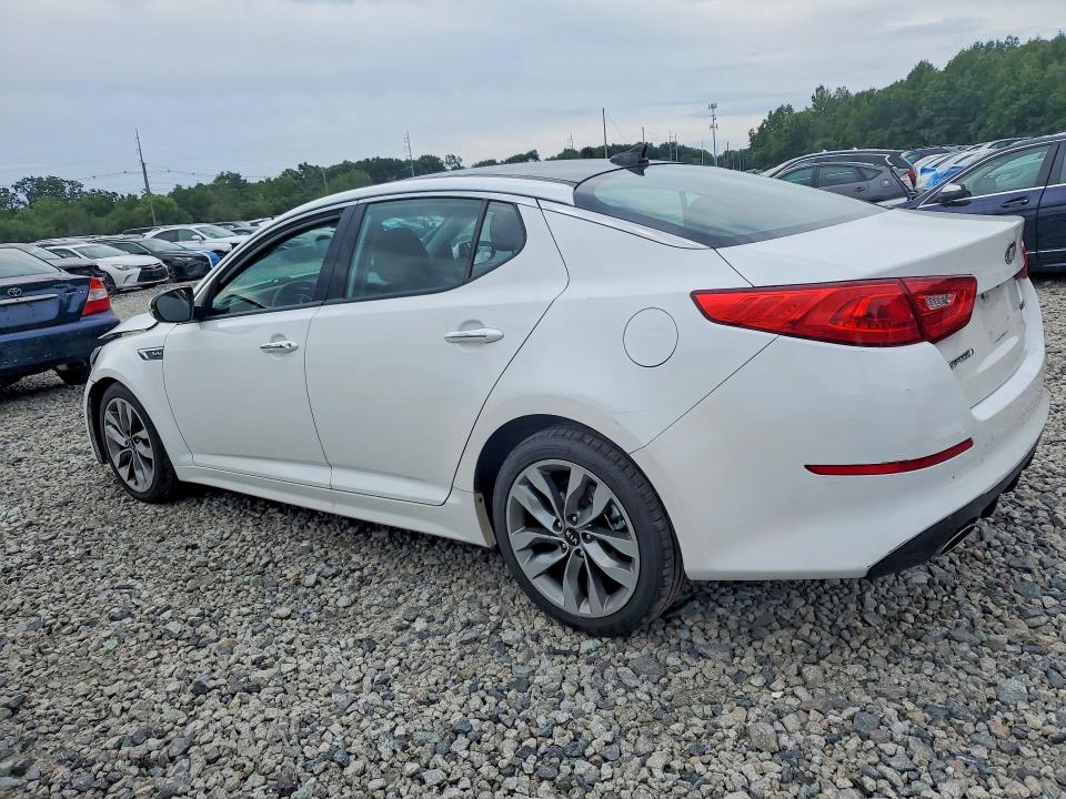 2015 Kia Optima VIN 5XXGR4A68FG432177 COPART salvage auction — FRONT END, Ma - Cert Of Title-Reconstrctd Coll, sold $575 on 2026-07-16 (photo 2)