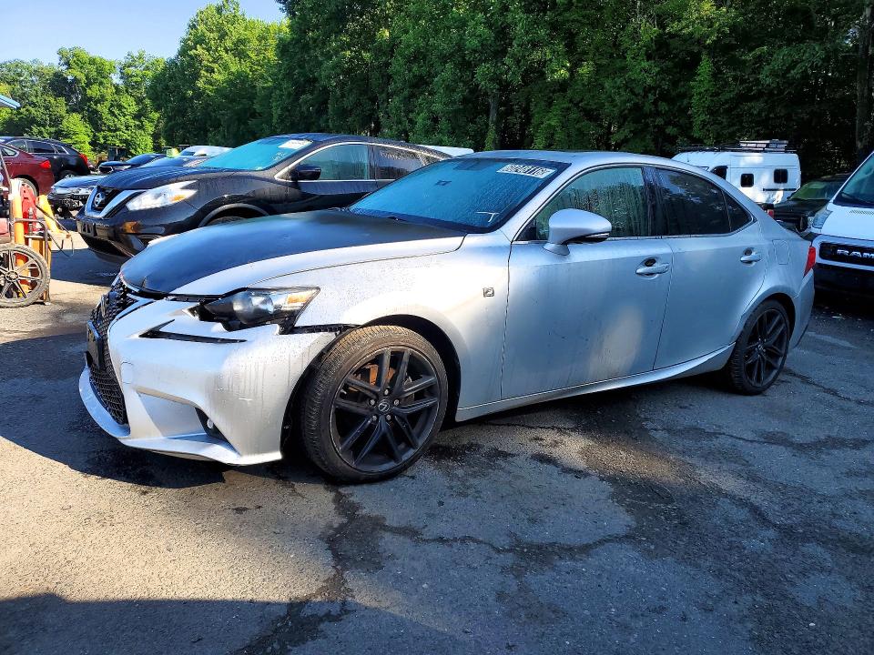 2014 Lexus Is 250 VIN JTHBF1D24E5032693 COPART salvage auction — FRONT END, WV - CERTIFICATE OF TITLE, sold $1,300 on 2026-07-30 (photo 1)