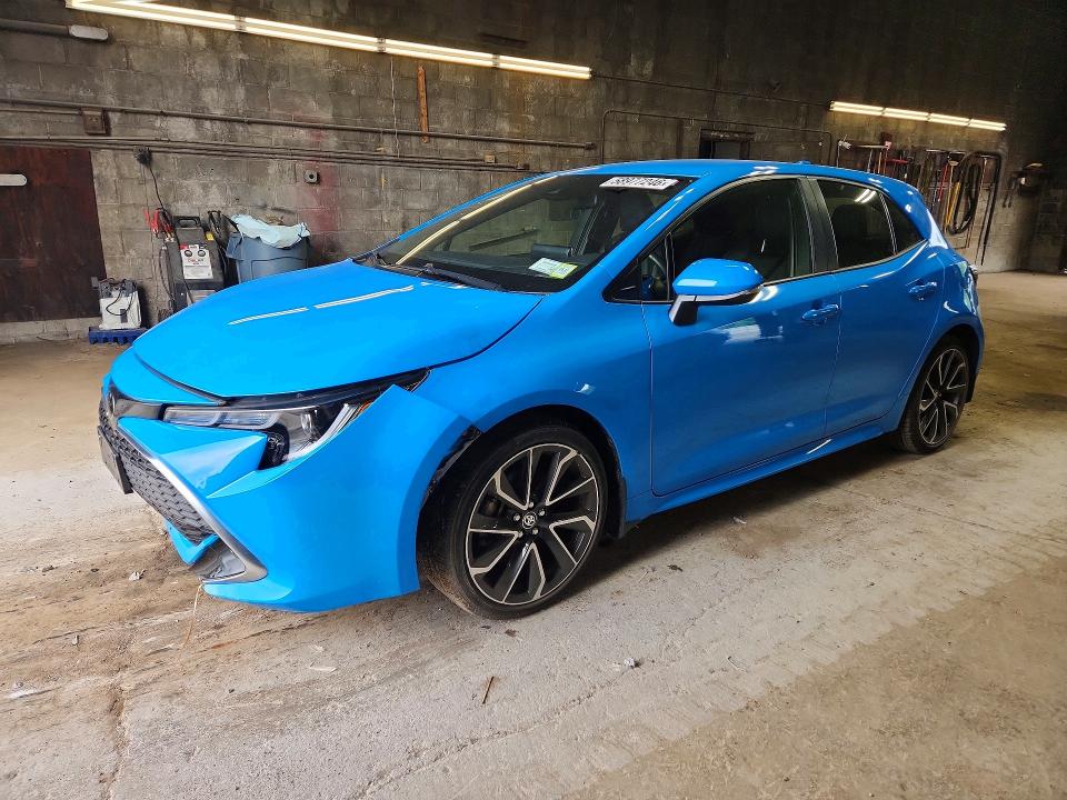 2019 Toyota Corolla VIN JTNK4RBE3K3070177 COPART salvage auction — FRONT END, Ny - Mv-907A Salvage Certificate, sold $4,900 on 2026-07-20 (photo 1)