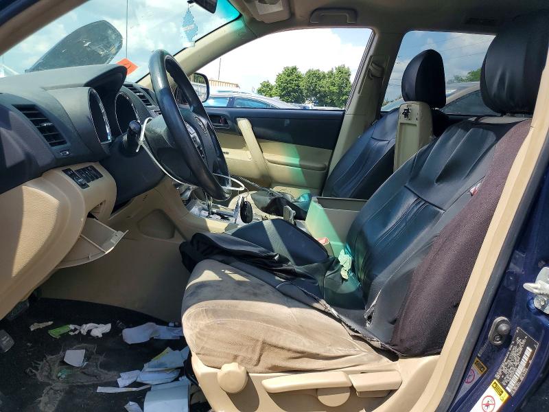 2013 Toyota Highlander VIN 5TDBK3EH2DS213232 COPART salvage auction — FRONT END, OH - CERT OF TITLE-SALVAGE, sold $1,800 on 2026-07-24 (photo 7)