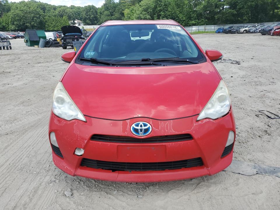 2012 Toyota Prius c VIN JTDKDTB31C1021590 COPART salvage auction — MINOR DENT/SCRATCHES, Ma - Certificate Of Title, sold $925 on 2026-07-16 (photo 5)