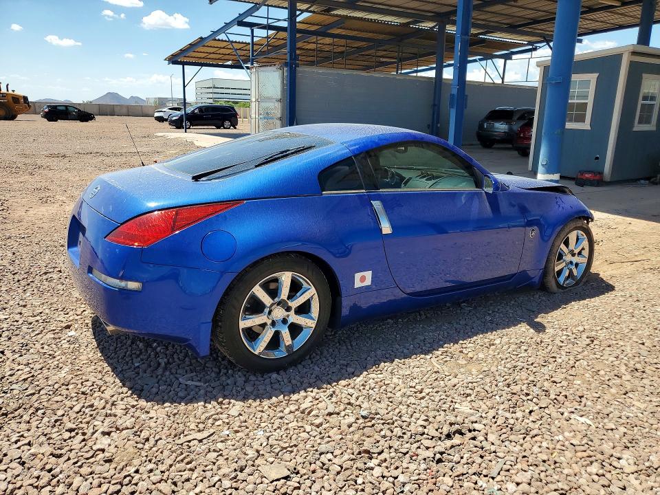 2005 Nissan 350z VIN JN1AZ34D55M604929 COPART salvage auction — FRONT END, Az - Cert Of Title - Salvage, sold $250 on 2026-07-30 (photo 3)
