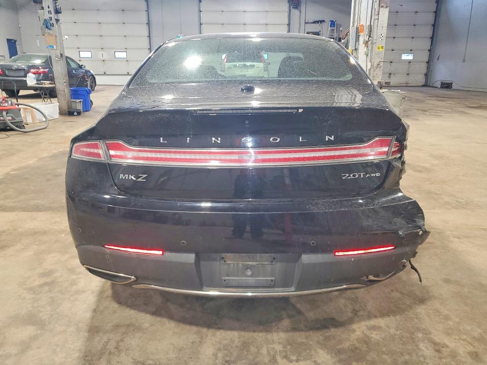 2017 Lincoln Mkz VIN 3LN6L5D99HR601857 COPART salvage auction — REAR END, Ns - Salvage Title, sold $575 on 2026-07-23 (photo 6)