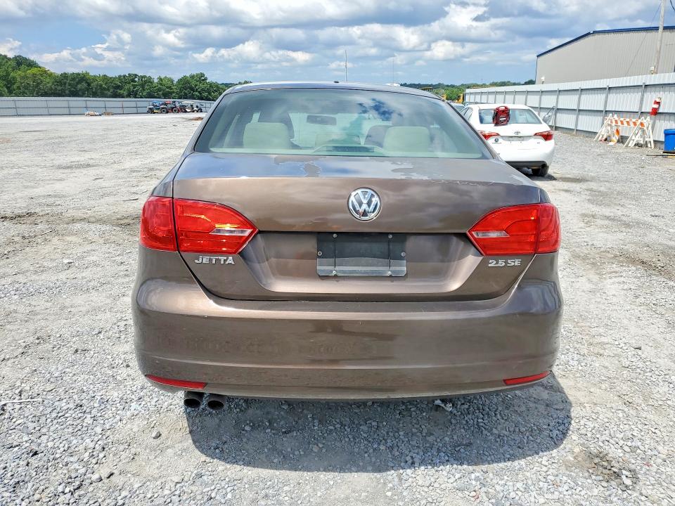 2012 Volkswagen Jetta VIN 3VWDX7AJ6CM003464 COPART salvage auction — UNDERCARRIAGE, Nc - Salvage Certificate Of Title, sold $425 on 2026-07-22 (photo 6)