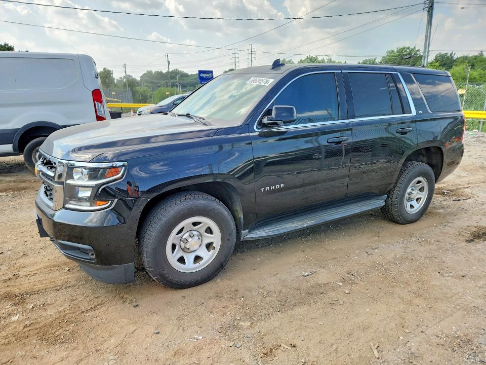 2016 Chevrolet Tahoe VIN 1GNSKEKCXGR343175 COPART salvage auction — STRIPPED, VA - CERTIFICATE OF TITLE, sold $7,600 on 2026-07-30 (photo 1)