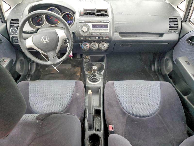 2008 Honda Fit VIN JHMGD37488S005491 COPART salvage auction — ROOF, Ny - Mv-907A Salvage Certificate, sold $225 on 2026-07-20 (photo 8)