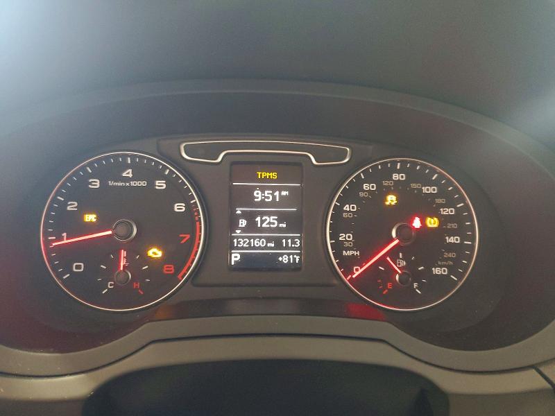 2015 Audi Q3 VIN WA1EFCFS1FR004684 COPART salvage auction — MECHANICAL, Wv - Certificate Of Title, sold $175 on 2026-07-30 (photo 9)