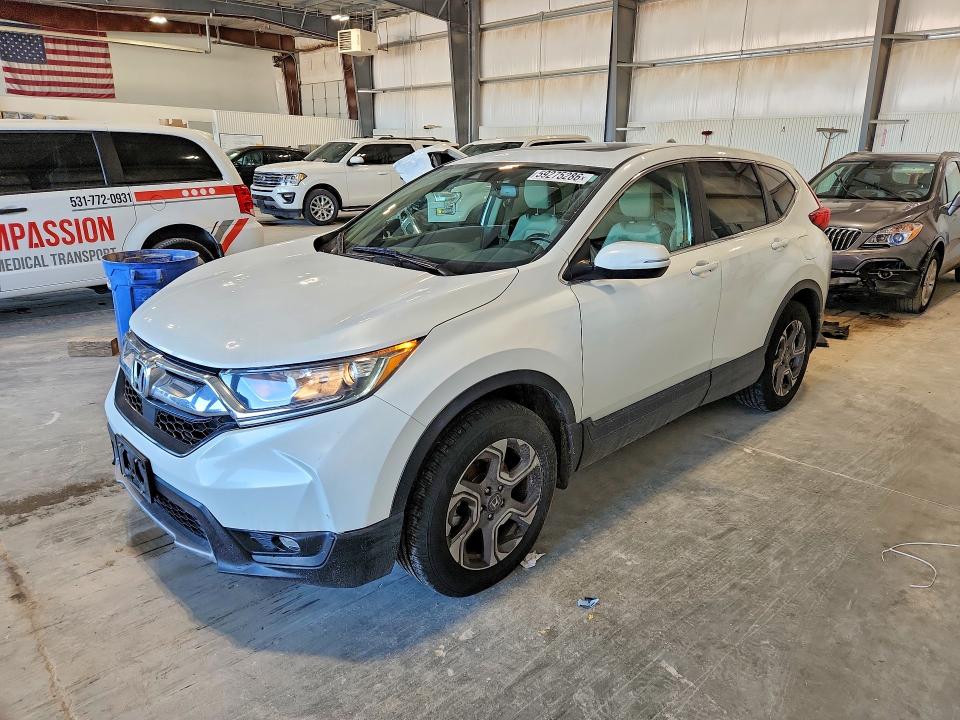 2019 Honda VIN JHLRW2H85KX017126 COPART salvage auction — HAIL, Ne - Cert Of Title-Salvage, sold $5,500 on 2026-07-21 (photo 1)