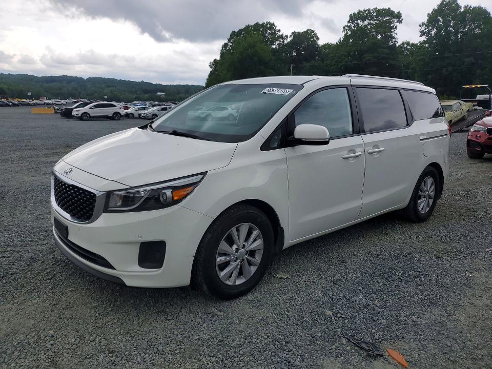 2016 Kia SEDONA VIN KNDMB5C13G6213674 COPART salvage auction — MECHANICAL, NC - DEALER ONLY CLEAN TITLE, sold $150 on 2026-07-23 (photo 1)