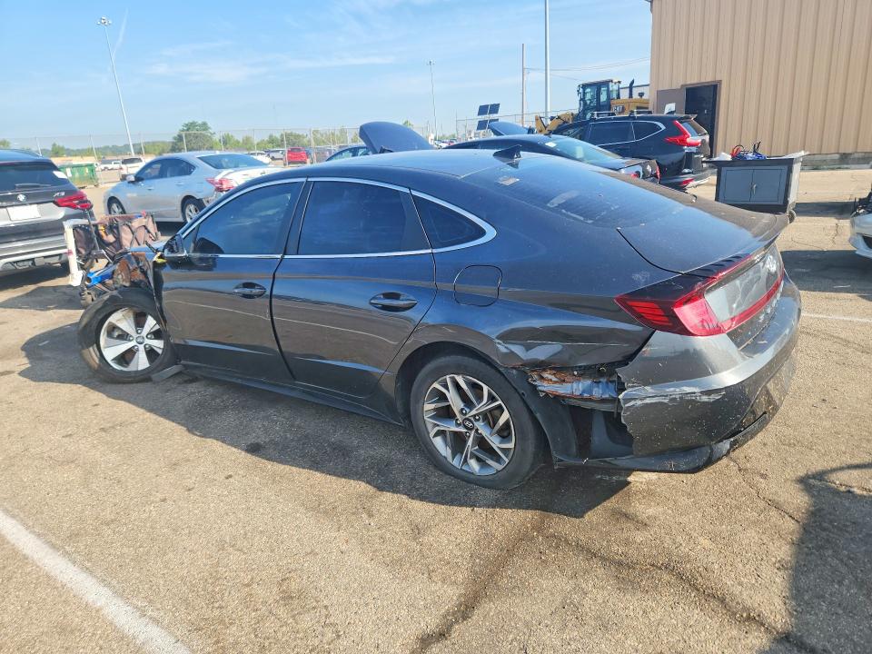 2023 Hyundai Sonata VIN KMHL64JA8PA291681 COPART salvage auction — FRONT END, Oh - Certificate Of Title (P), sold $3,000 on 2026-07-15 (photo 2)