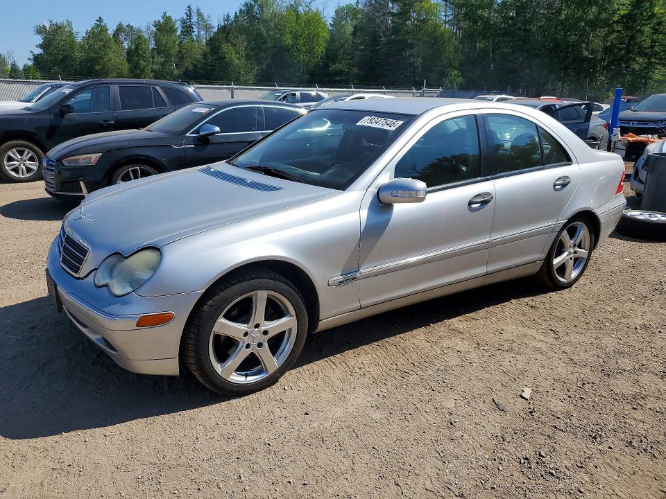 2002 Mercedes-benz C class VIN WDBRF61J02F164332 COPART salvage auction — FRONT END, On - Permit No Brand - Unfit, sold $350 on 2026-08-18 (photo 1)