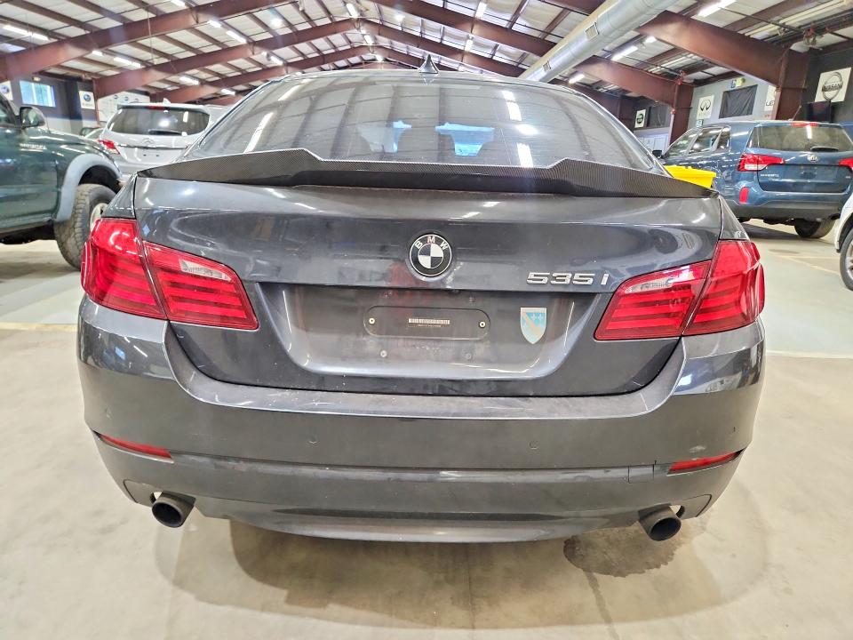 2011 BMW 5 series VIN WBAFU7C54BC439828 COPART salvage auction — FRONT END, CT - CERT OF TITLE-SALVAGE, sold $450 on 2026-07-23 (photo 6)