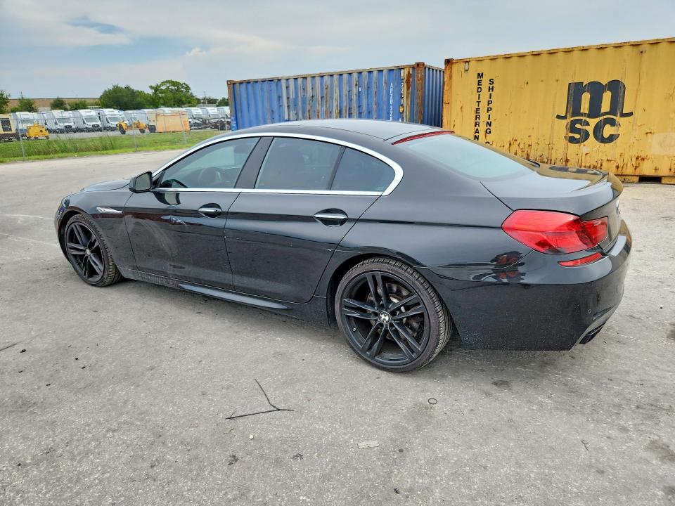 2013 BMW 6er VIN WBA6B2C5XDD128622 COPART salvage auction — SIDE, Fl - Cert Of Title Slvg Rebuildable, sold $1,850 on 2026-08-18 (photo 2)