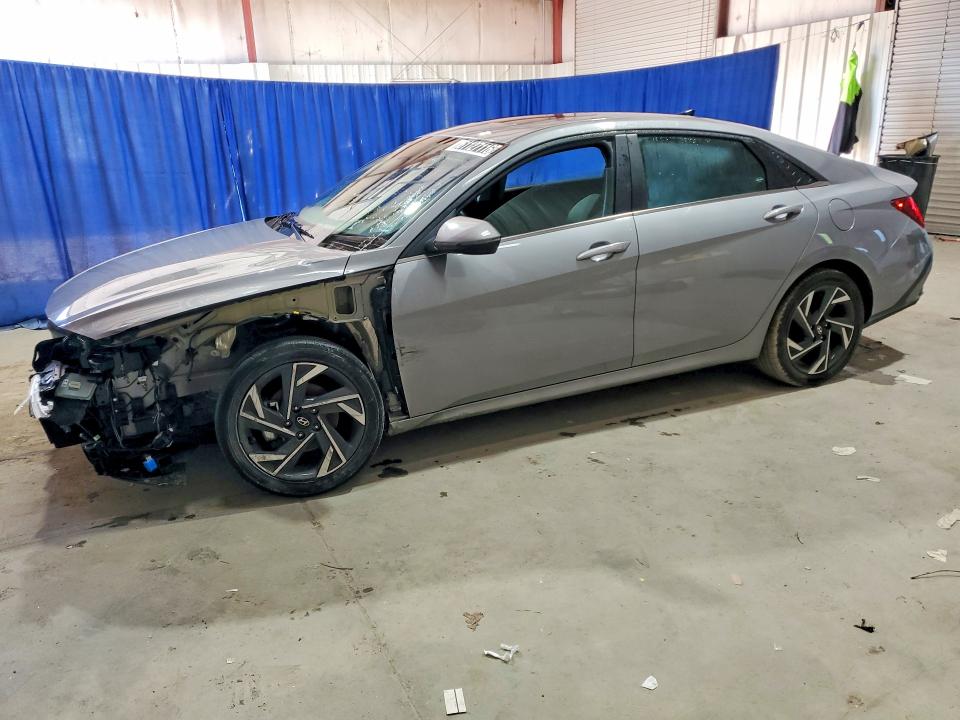 2025 Hyundai Elantra VIN KMHLP4DG4SU026163 COPART salvage auction — FRONT END, Md - Certificate Of Title (P), sold $6,600 on 2026-07-20 (photo 1)