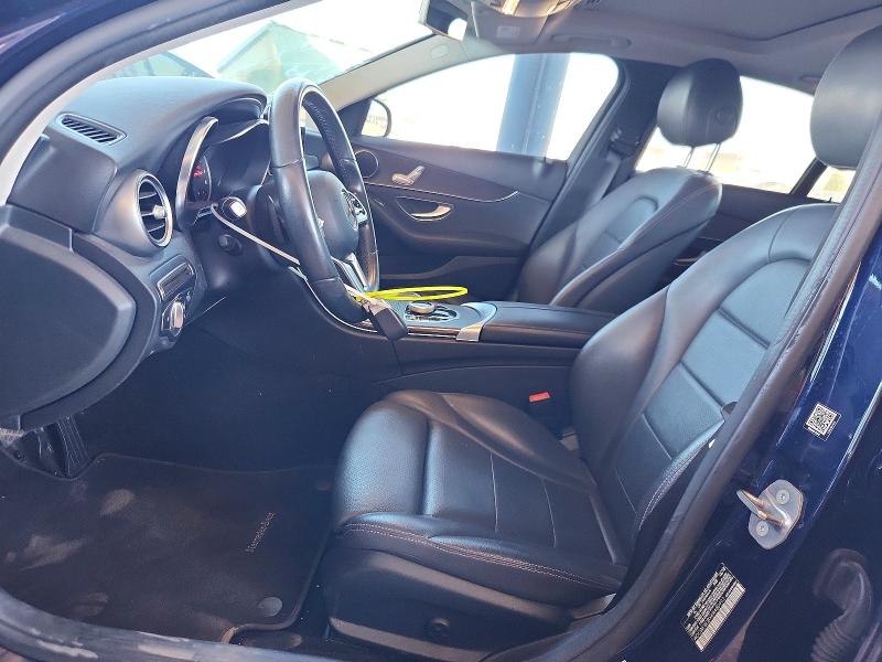 2019 Mercedes-benz C-klasse VIN WDDWF8DBXKR480992 COPART salvage auction — REAR END, Az - Cert Of Title - Salvage, sold $8,500 on 2026-08-06 (photo 7)