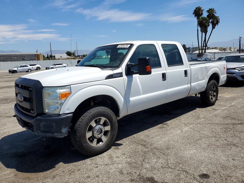 2016 Ford F-250 super duty VIN 1FT7W2B60GEB68812 COPART salvage auction — SIDE, AZ - DIS/DLR/EXP ONLY CLEAN TITLE (P), sold $4,400 on 2026-08-21 (photo 1)