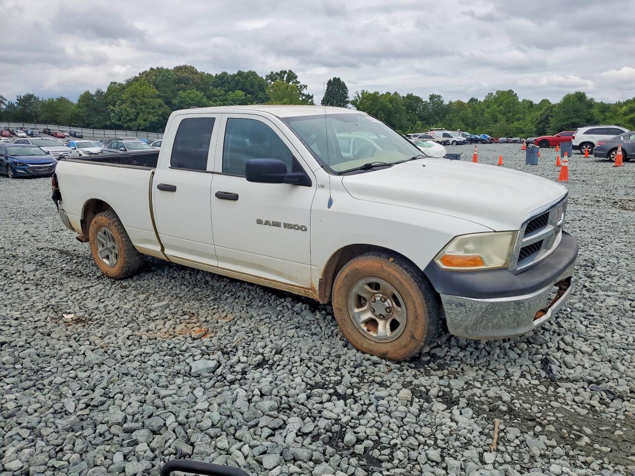 2012 Dodge Ram VIN 1C6RD6FKXCS299021 COPART salvage auction — Rear End, NC - DEALER ONLY CLEAN TITLE, sold $750 on 2026-09-16 (photo 4)