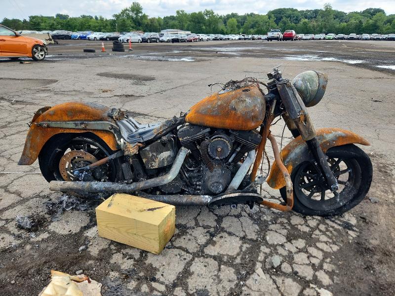 2005 Harley-davidson Flstfi VIN 1HD1BXB185Y017309 COPART salvage auction — BURN, CT - CERT OF TITLE-PARTS ONLY SALVA, sold $5 on 2026-07-28 (photo 1)