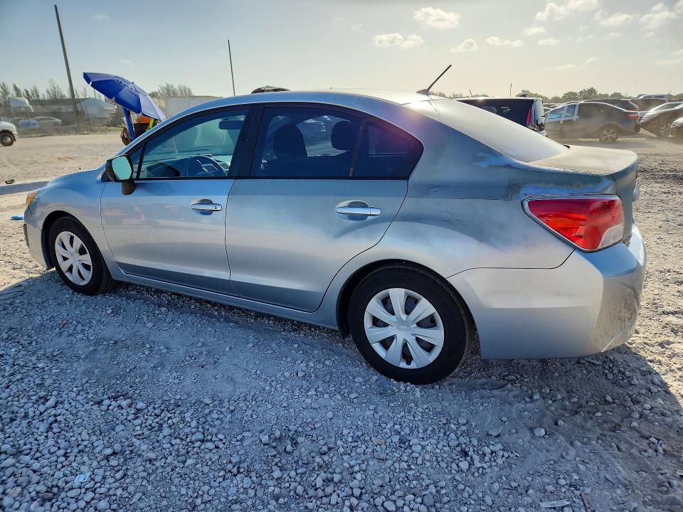 2013 Subaru Impreza VIN JF1GJAA6XDH009063 COPART salvage auction — MINOR DENT/SCRATCHES, Fl - Certificate Of Title, sold $1,150 on 2026-09-03 (photo 2)