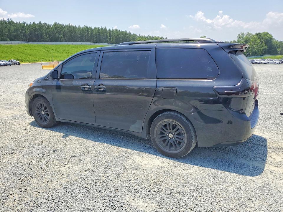 2016 Toyota Sienna VIN 5TDYK3DC7GS733141 COPART salvage auction — SIDE, Salvage Title, sold $175 on 2026-07-30 (photo 2)