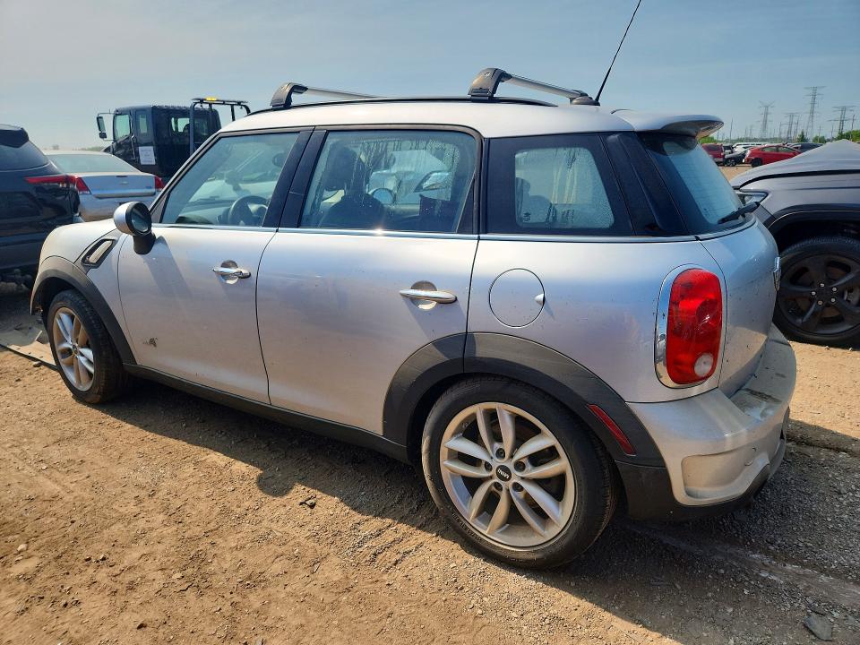 2012 Mini Cooper VIN WMWZC5C58CWM14225 COPART salvage auction — WATER/FLOOD, Il - Salvage Cert-Flood, sold $275 on 2026-08-11 (photo 2)