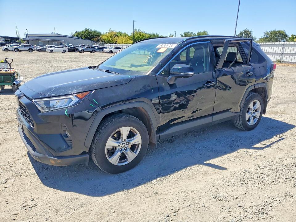 2020 Toyota Rav4 VIN JTMP1RFV5LD525376 COPART salvage auction — SIDE, CA - SALVAGE CERTIFICATE, sold $10,400 on 2026-07-21 (photo 1)